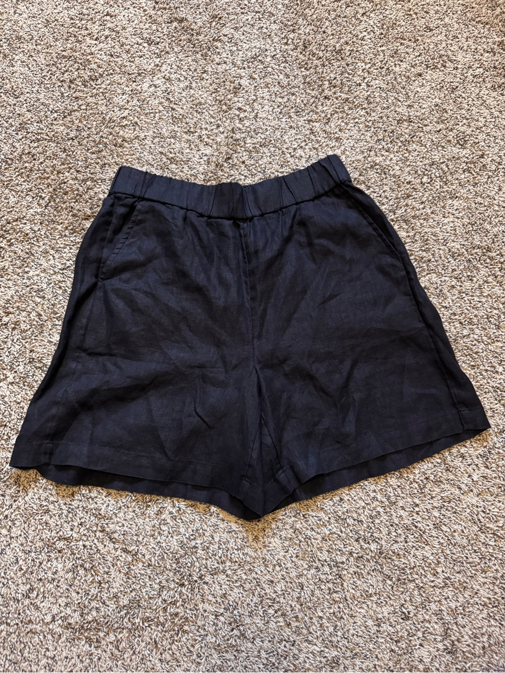 J. Crew Black High-Rise Elastic Waist Shorts - Picture 16 of 16
